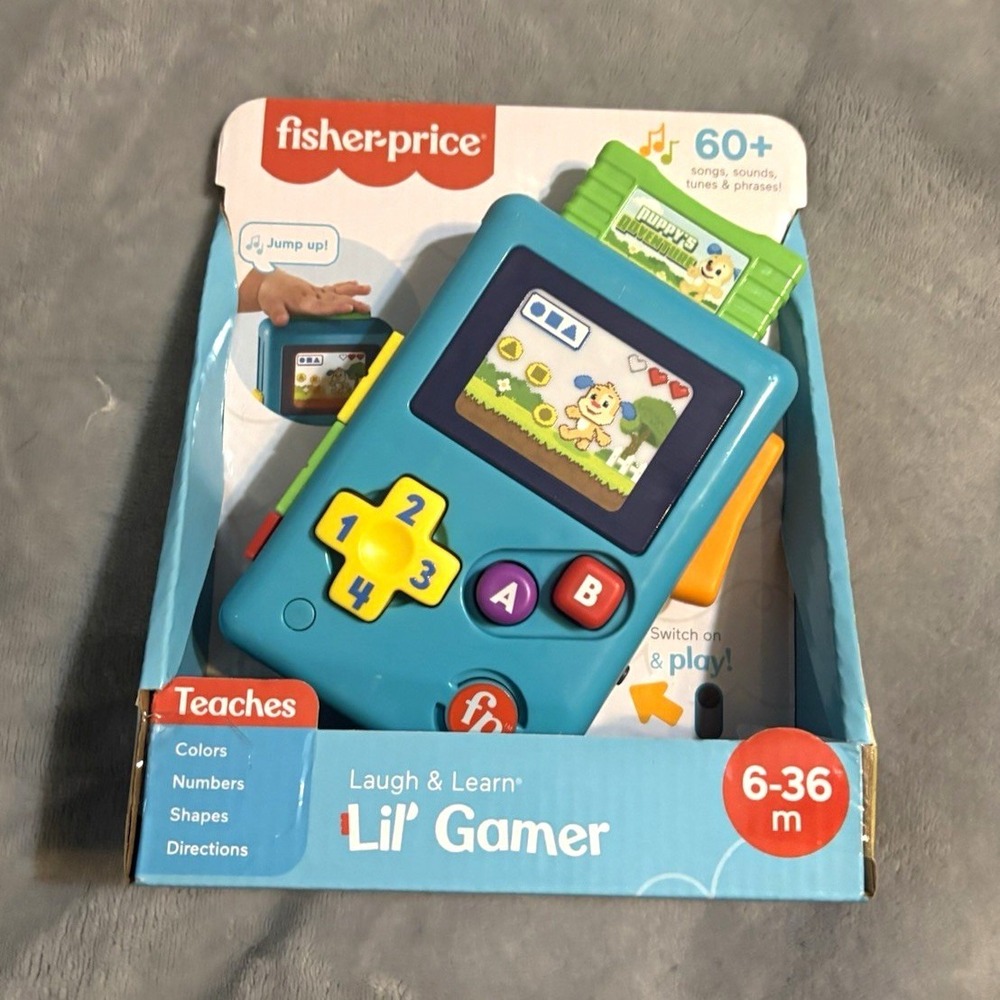 Fisher-Price Laugh & Learn Lil' Gamer Musical Toy 6-36M HBB64 Multi